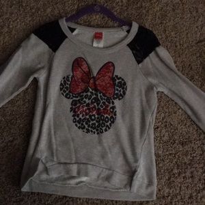 Long sleeve Minnie Mouse shirt